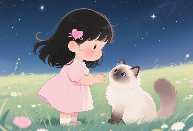 優(yōu)雅大氣的殷姓女寶寶名字意境圖