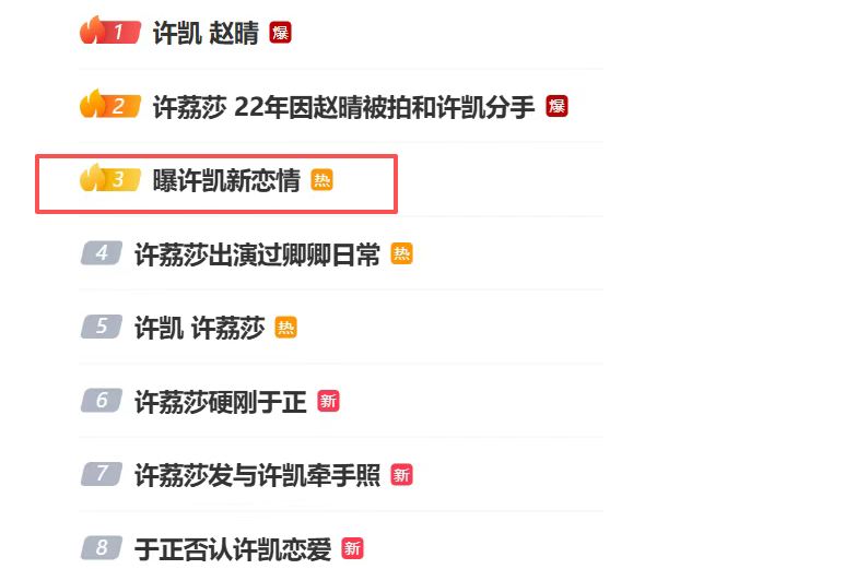 曝許凱新戀情：許凱姓名測試打分，解析!
