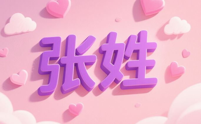 張姓罕見好聽古風的名字大全，張姓姓氏圖片,張姓寶寶起名